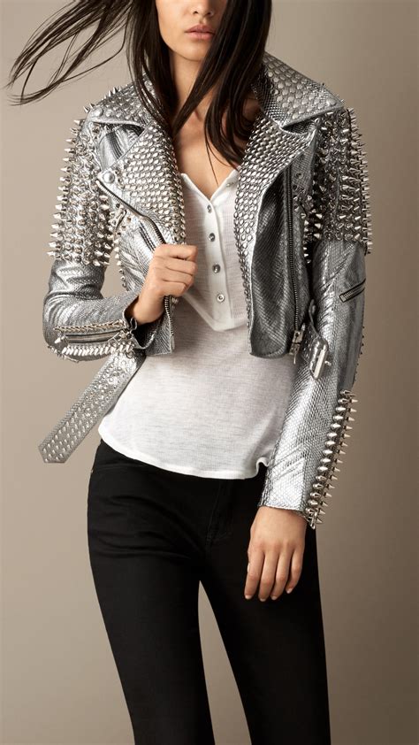 burberry women's jackets on sale|Burberry python jacket cropped sale.